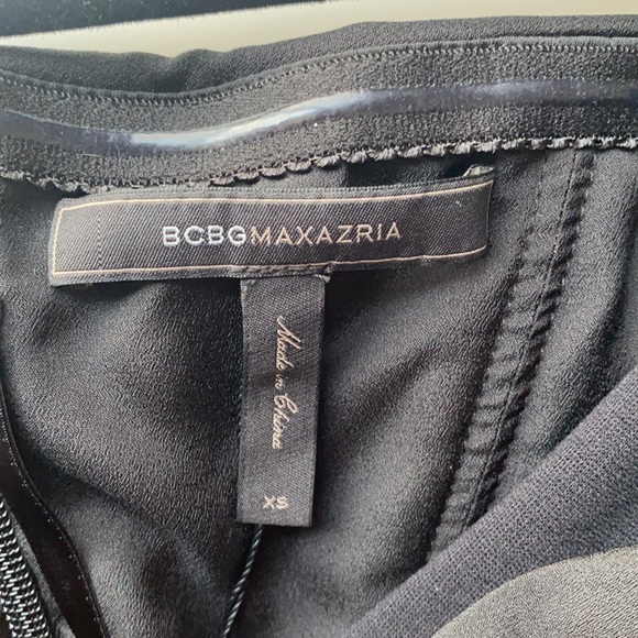 ✨BCBGMAXAZRIA Strapless Black Cocktail Dress, XS - Picture 7 of 8
